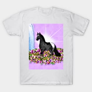 Horse and Flowers T-Shirt